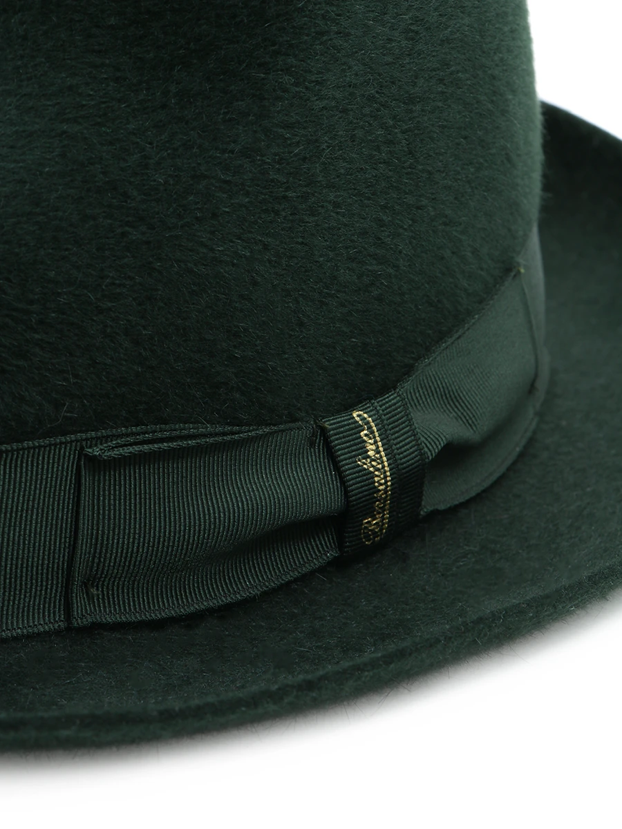 Шерстяная шляпа BORSALINO 4549/0621/зел Зеленый  Фото 3