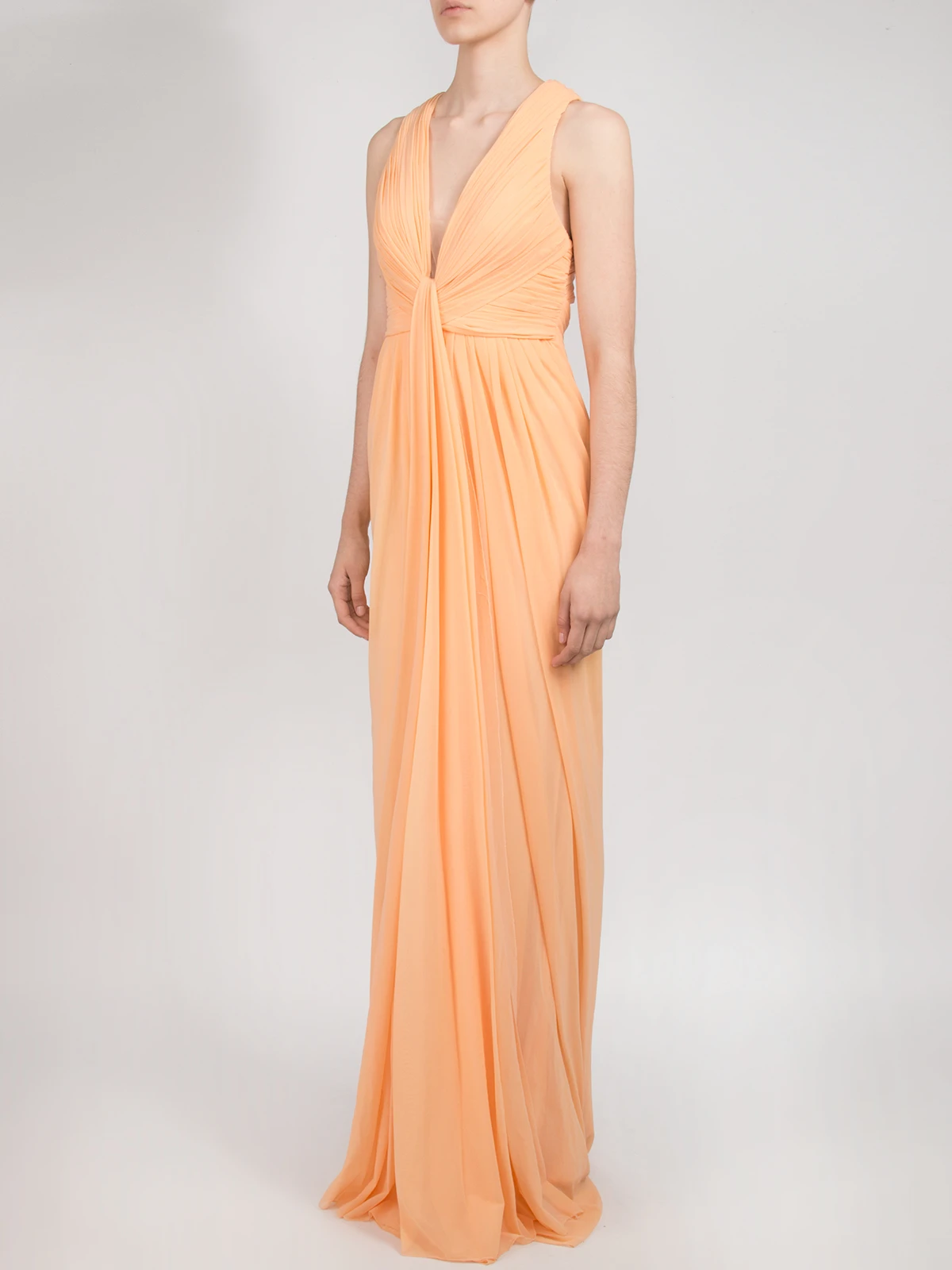 Вечернее платье FOREVER UNIQUE ab1503 lowri peach Оранжевый  Фото 4