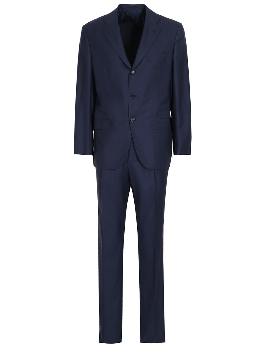 Классический костюм шерстяной KITON