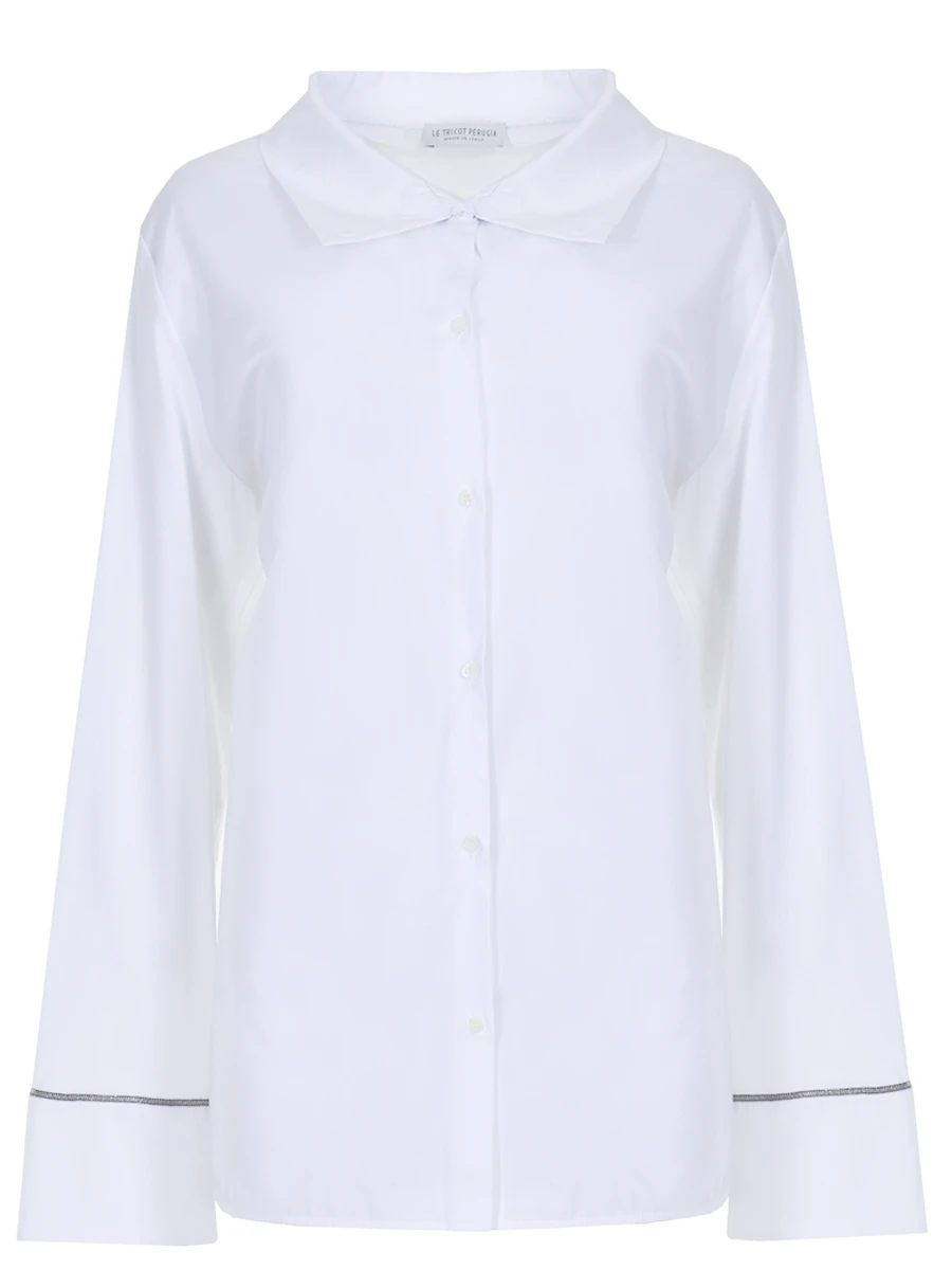Блуза трикотажная LE TRICOT PERUGIA 66431, размер 46, цвет белый - фото 1