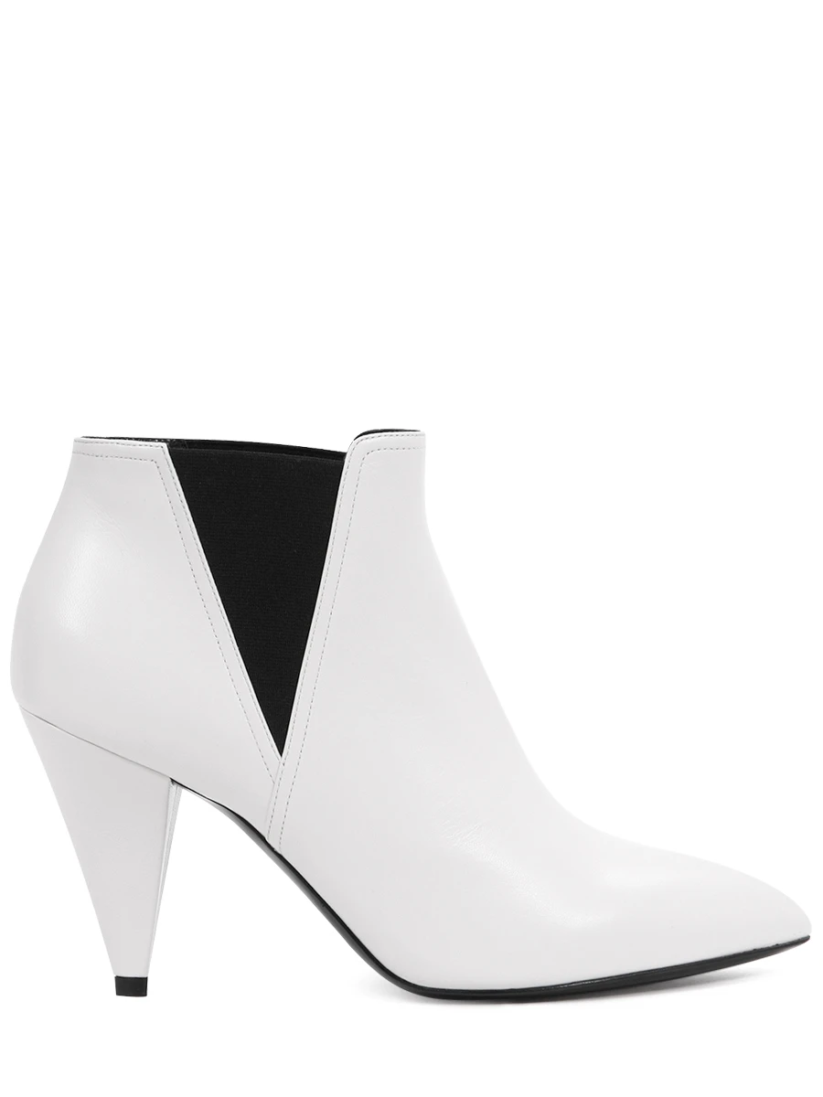 Ботильоны кожаные CELINE 330253010 01BC Белый 