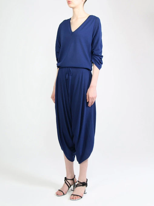 Трикотажный комбинезон STELLA MCCARTNEY 501301 Синий Синий  Фото 4
