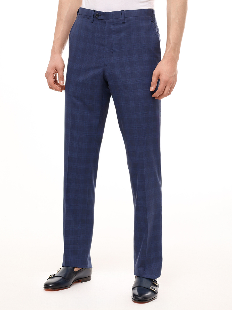 Костюм-тройка шерстяной KITON uagl89k01x2024000 l07 /size51 Синий  Фото 10