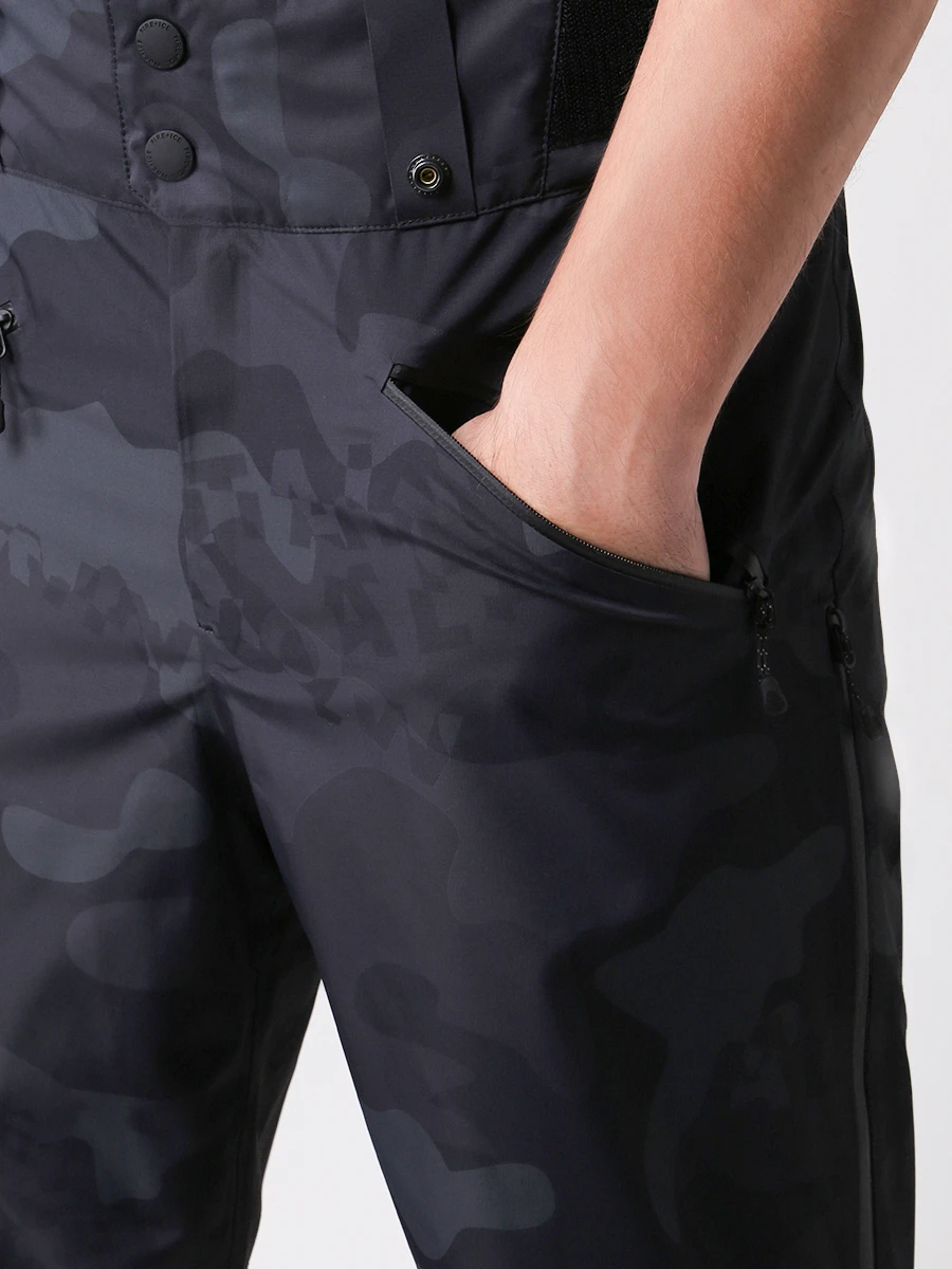 Горнолыжные брюки с принтом BOGNER FIRE + ICE NATHAN3 1420-3677, размер 50, цвет зеленый - фото 5