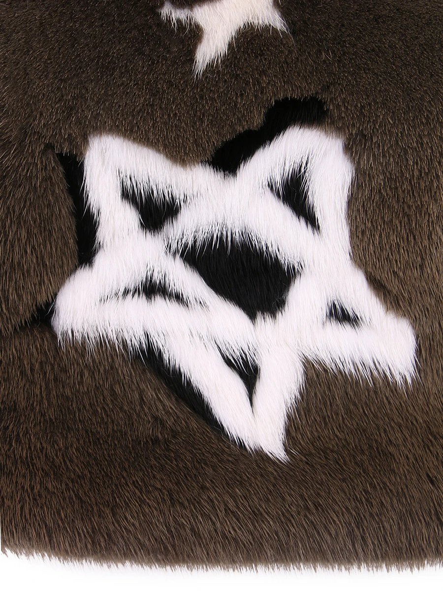 Норковая шапка FURLAND 0192600110109600416 Зеленый Зеленый  Фото 3