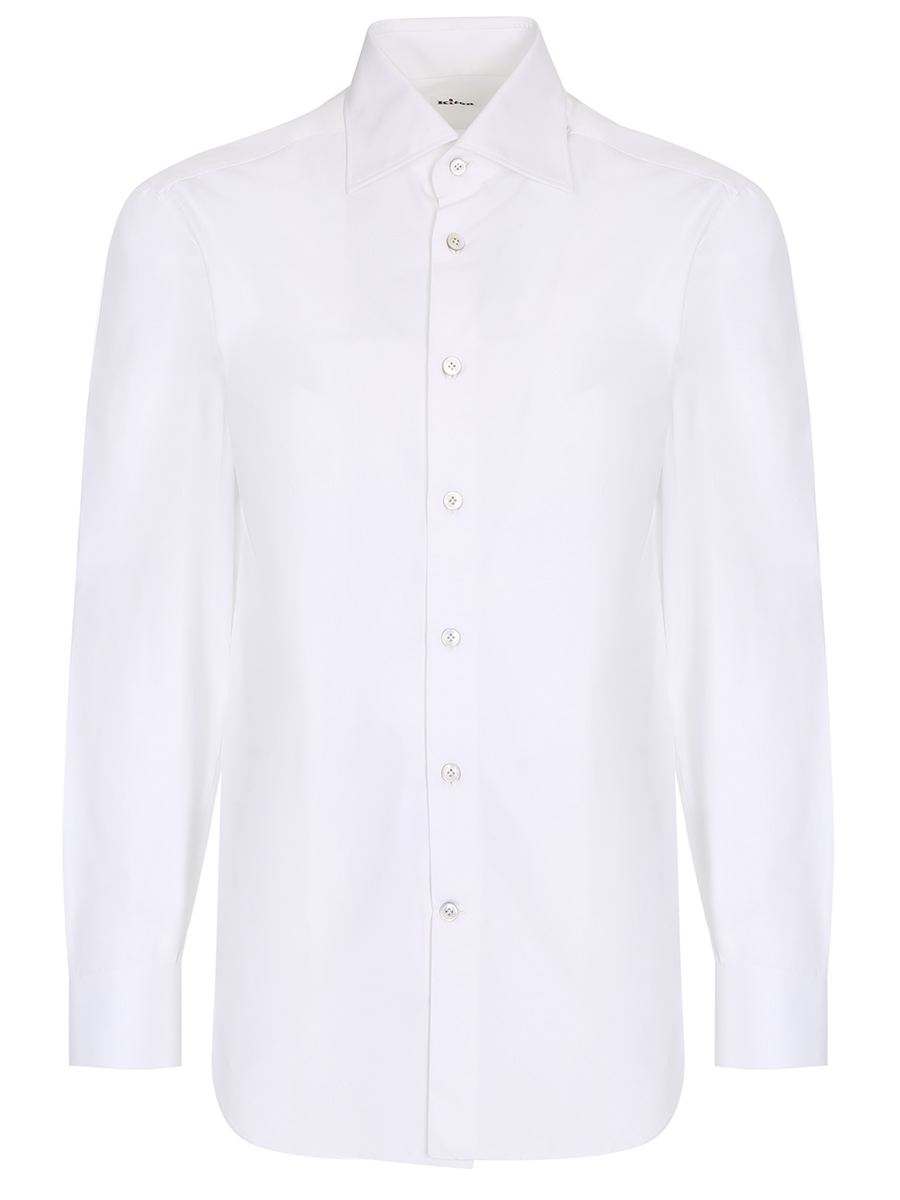 Рубашка regular fit однотонная KITON