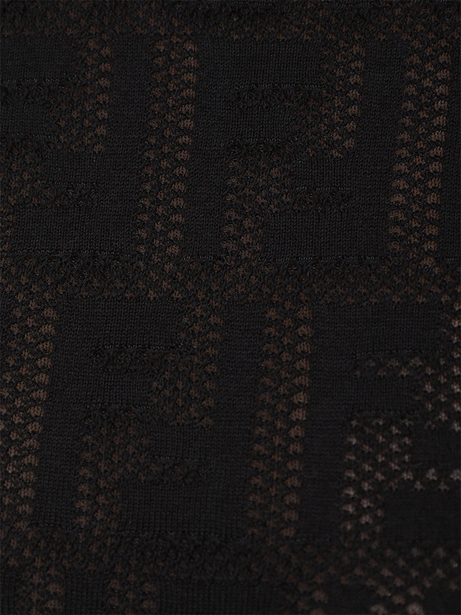 Джемпер хлопковый FENDI FZY841 A8KK F0GME Черный  Фото 6