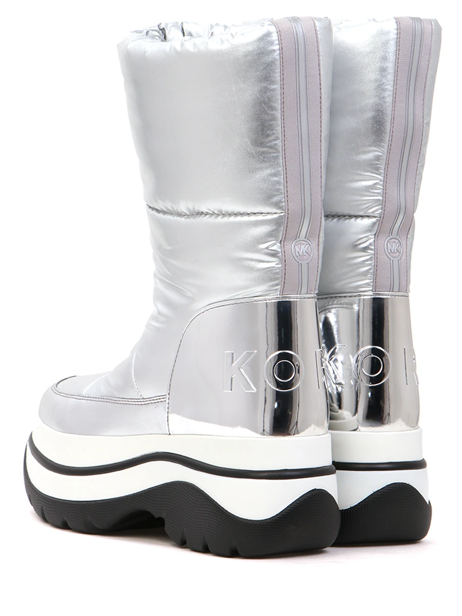 Сапоги-дутики MICHAEL MICHAEL KORS 40F9GMFE1M Серебряный  Фото 4
