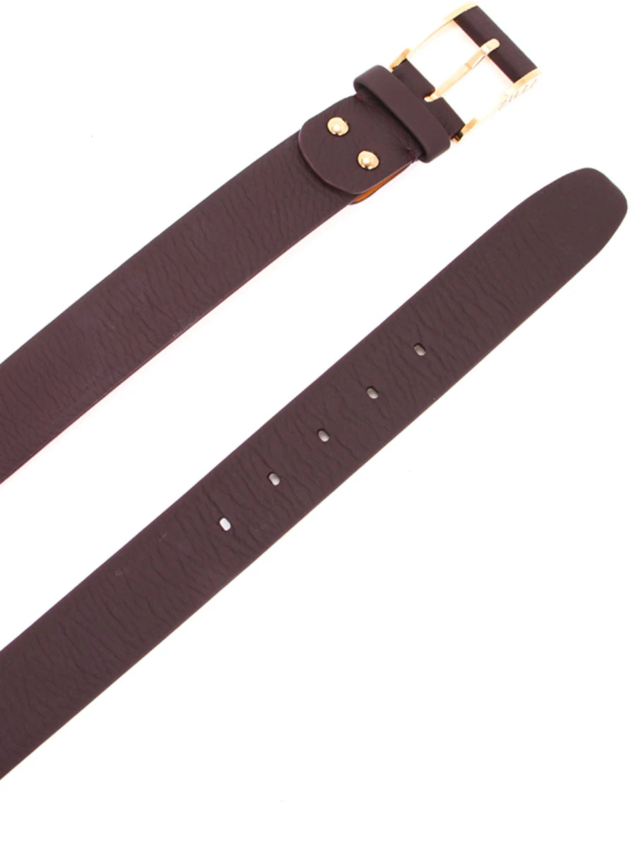 Ремень кожаный ZILLI MJL-CLAQD-01947/0137/085/D Бордовый  Фото 3