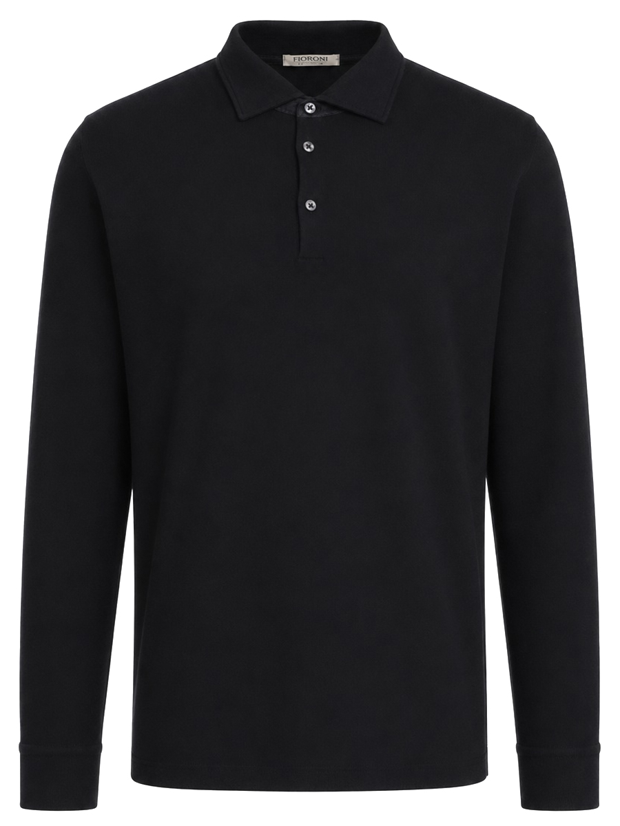 Поло хлопковое FIORONI CASHMERE
