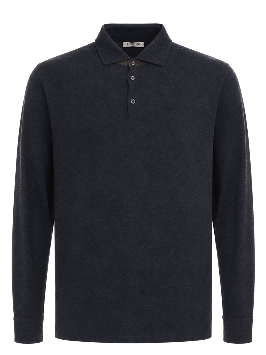 Поло хлопковое FIORONI CASHMERE