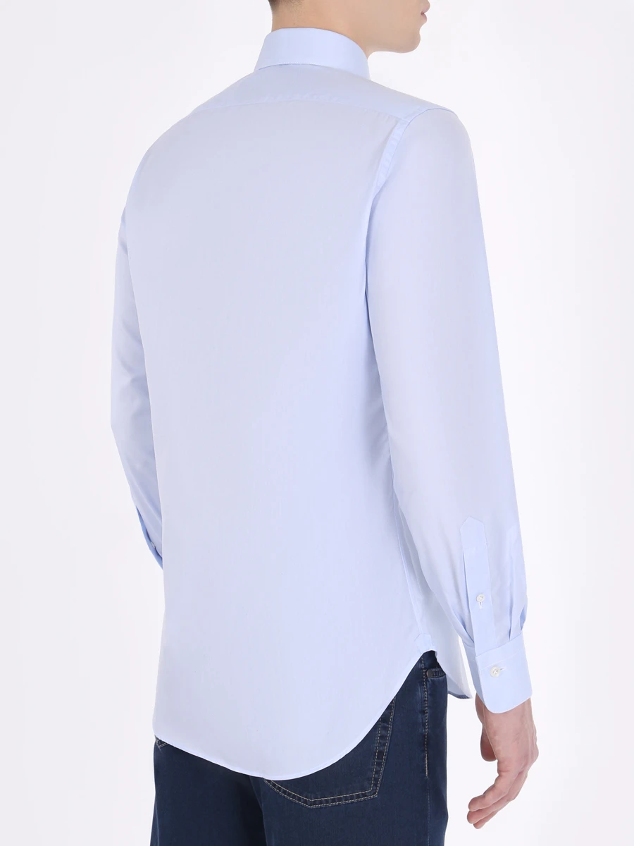 Рубашка regular fit хлопковая CASTANGIA N-BOR15B 44091 202, размер 50, цвет голубой - фото 3