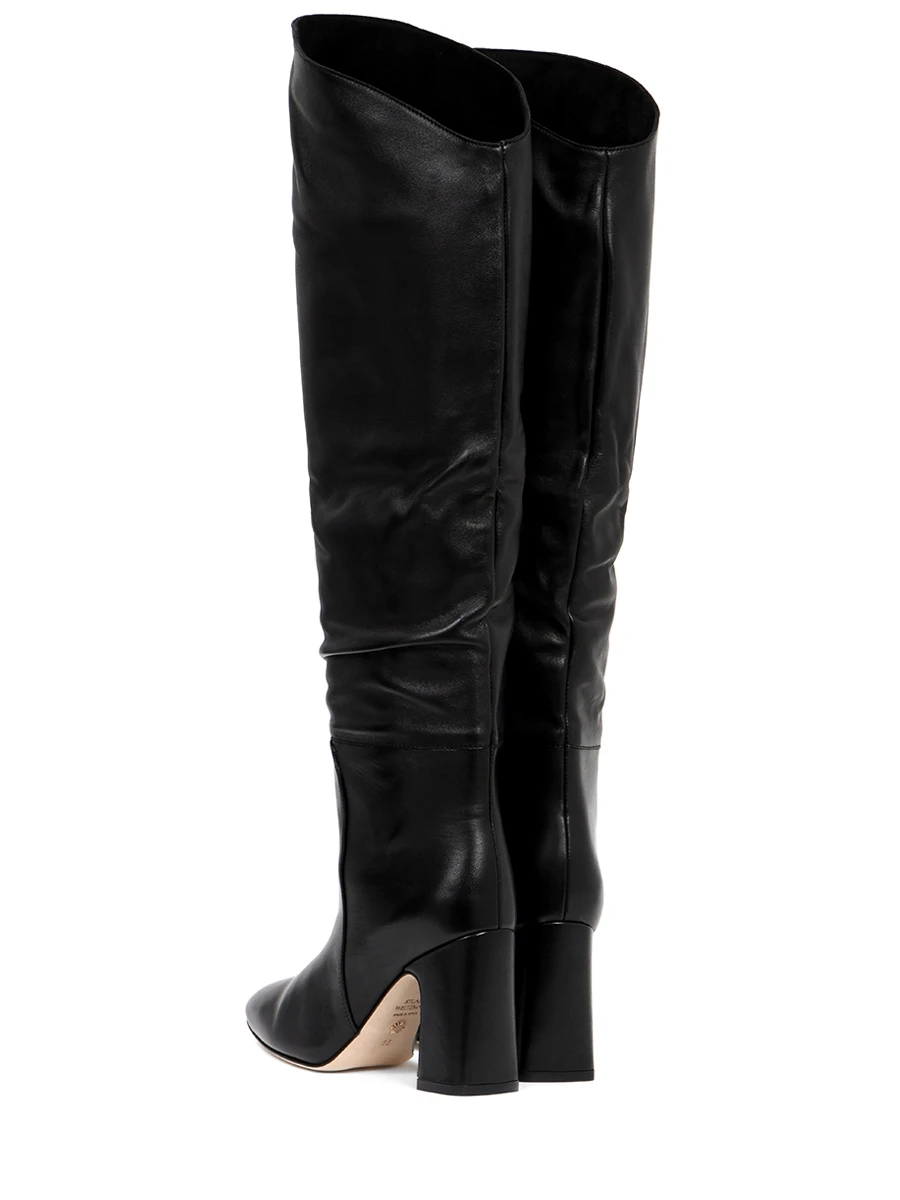 Сапоги кожаные LUCINDA STUART WEITZMAN LUCINDA 1/L08064 Черный  Фото 4