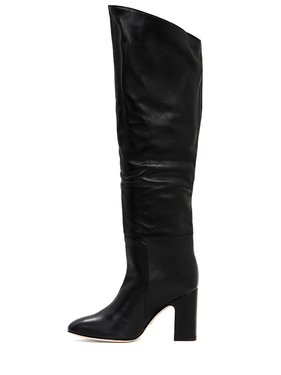 Сапоги кожаные LUCINDA STUART WEITZMAN LUCINDA 1/L08064 Черный  Фото 3