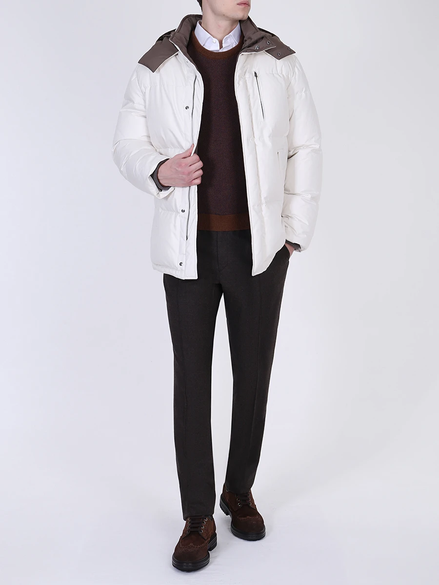 Свитер кашемировый KITON UK11190W19V80000 Бордовый  Фото 2