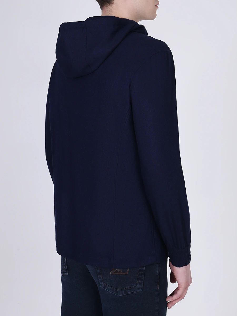 Толстовка шерстяная KITON UMC001K01S4809001 Синий  Фото 3