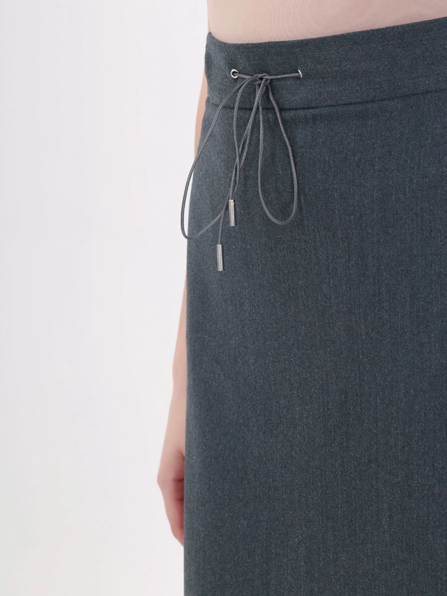 Юбка шерстяная EREDA 19WEDSК740 Зеленый  Фото 5