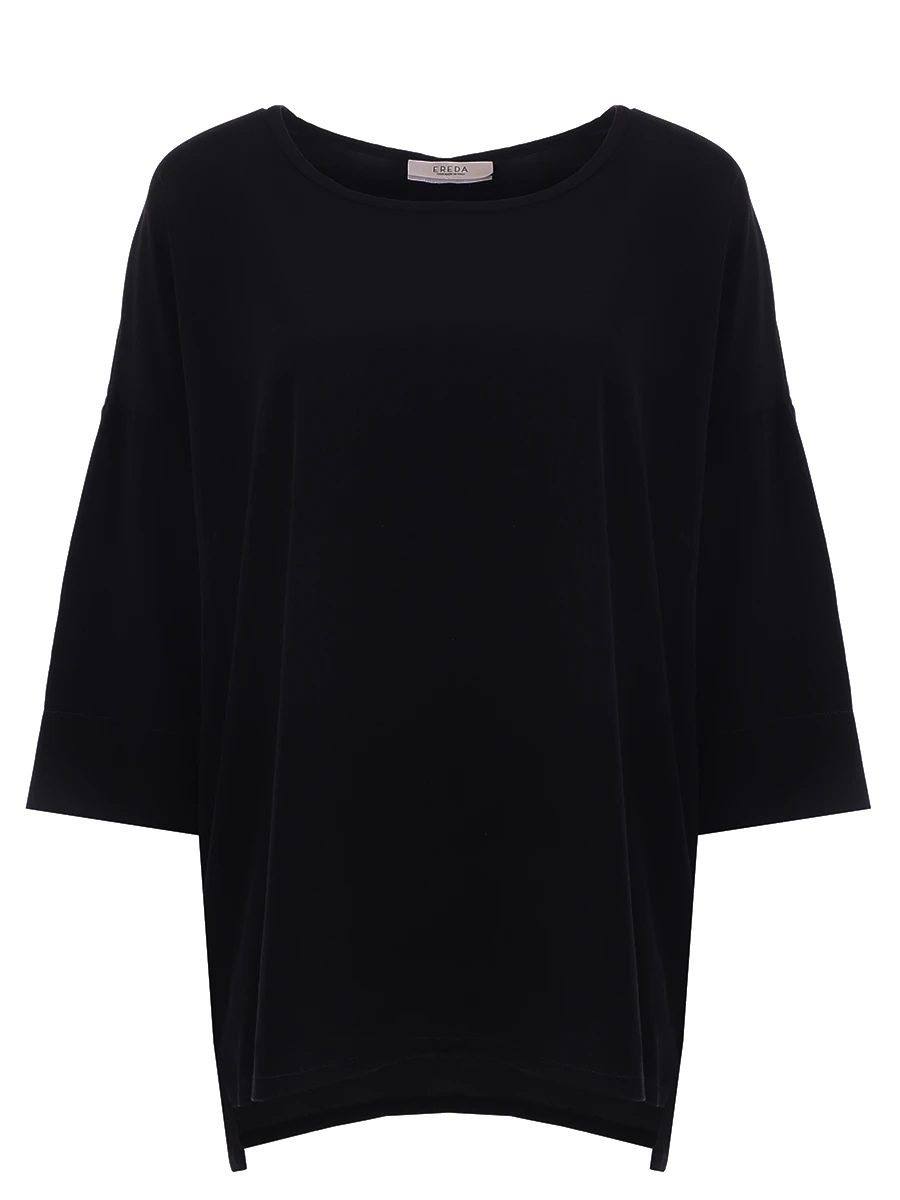 Блуза шелковая EREDA 19WEDTS020, размер 46, цвет черный - фото 1