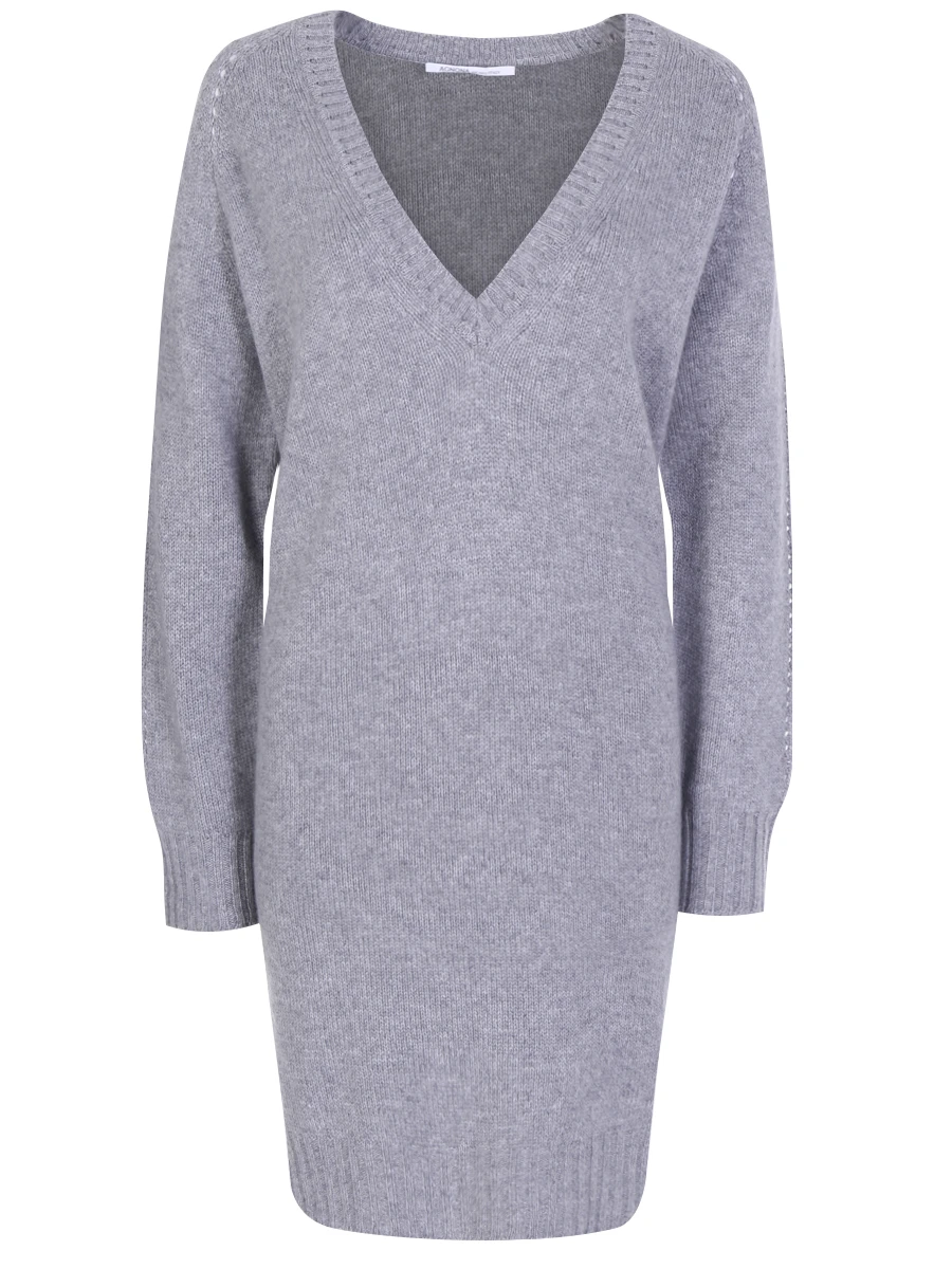 

Джемпер кашемировый удлиненный, Серый, ALK58AR007 Серый