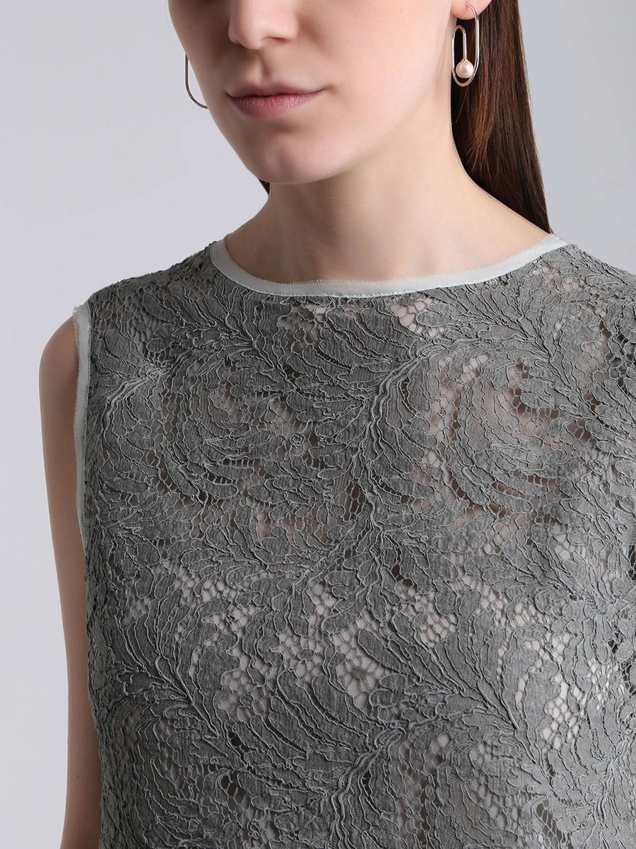 Костюм: блуза+юбка ANTONIO BERARDI 371/110/серый, размер 40 371/110/серый - фото 5