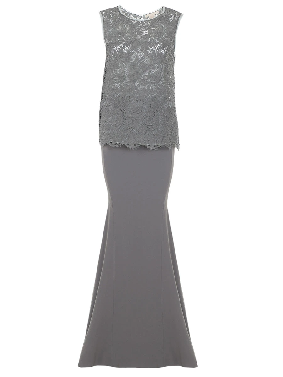 Костюм: блуза+юбка ANTONIO BERARDI 371/110/серый, размер 40 371/110/серый - фото 1