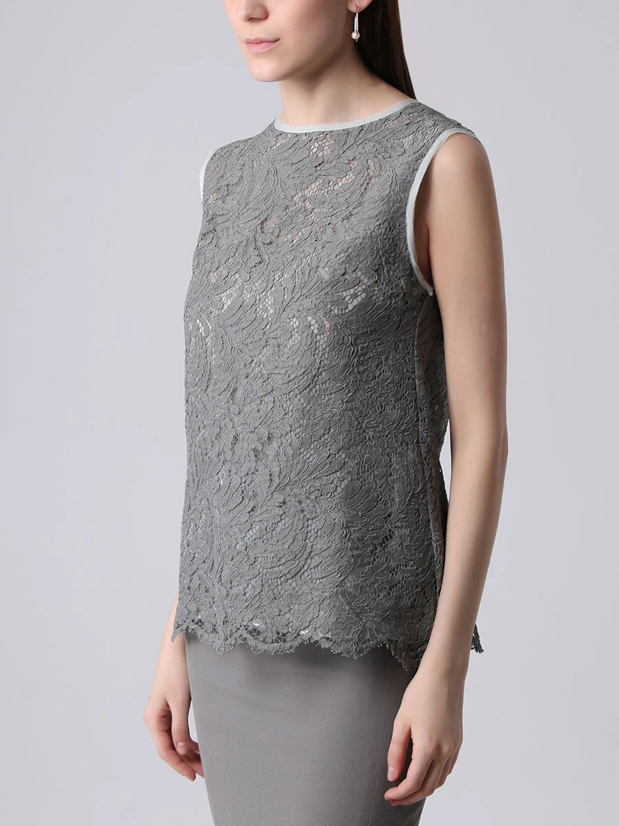 Костюм: блуза+юбка ANTONIO BERARDI 371/110/серый, размер 40 371/110/серый - фото 3
