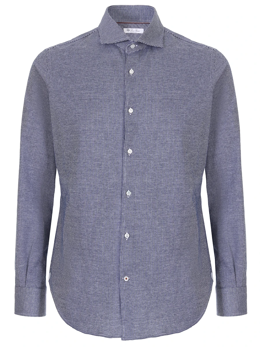 

Рубашка Slim Fit хлопковая, Клетка, FAL0387 F0P1