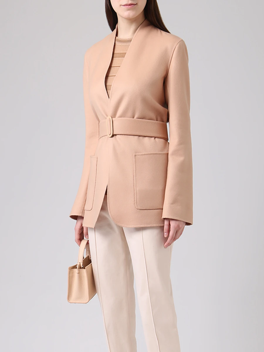 

Пальто кашемировое, Бежевый, FAI9558 L00E