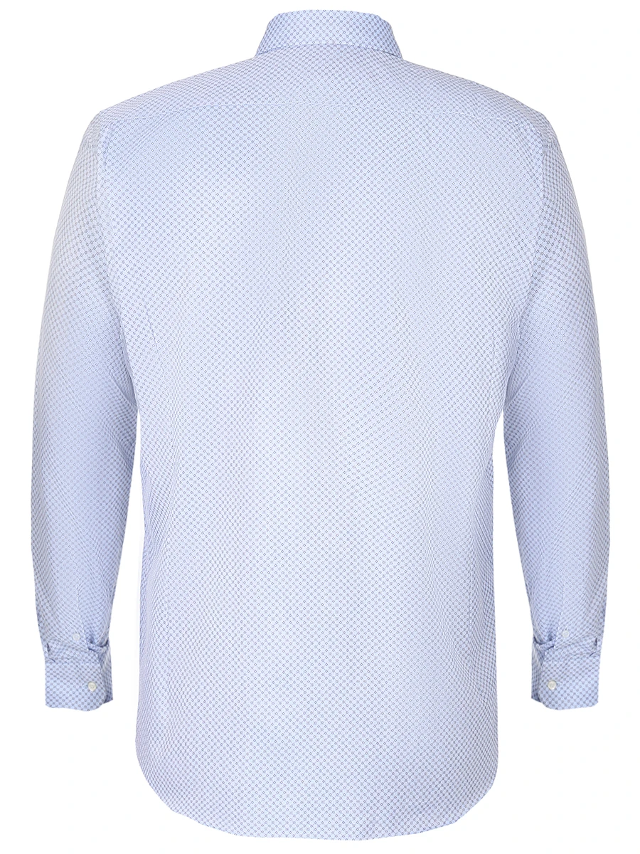 Рубашка Slim Fit хлопковая ETRO 14570/3506/ромб/ голубой, размер 58 14570/3506/ромб/ голубой - фото 2