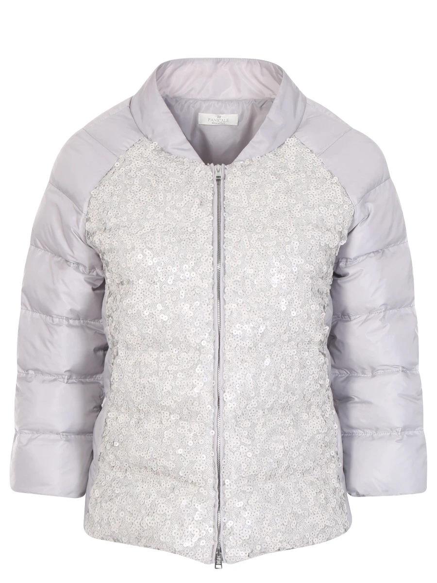 

Куртка стеганая с пайетками, Серый, D22604GZ Жемчужн.