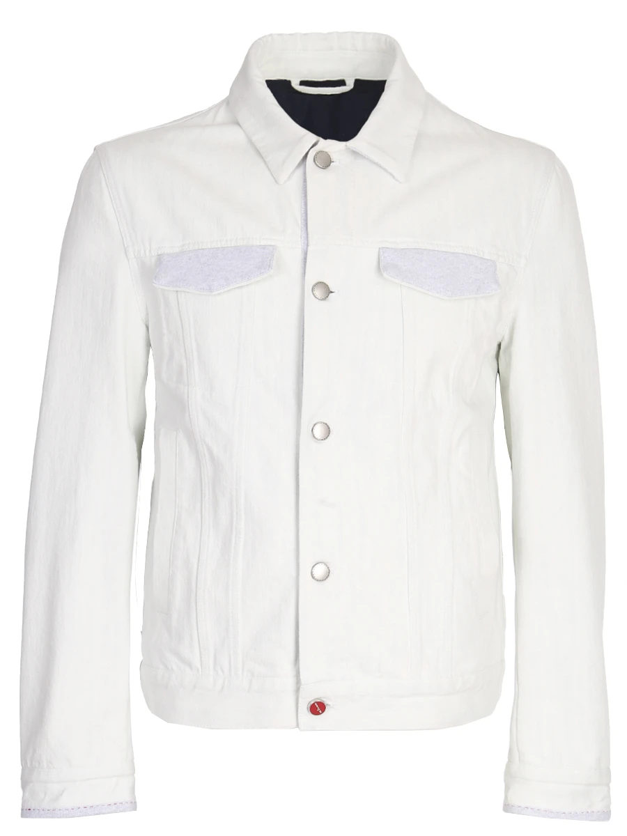 Куртка джинсовая KITON UW0739AV07S9201 Белый 