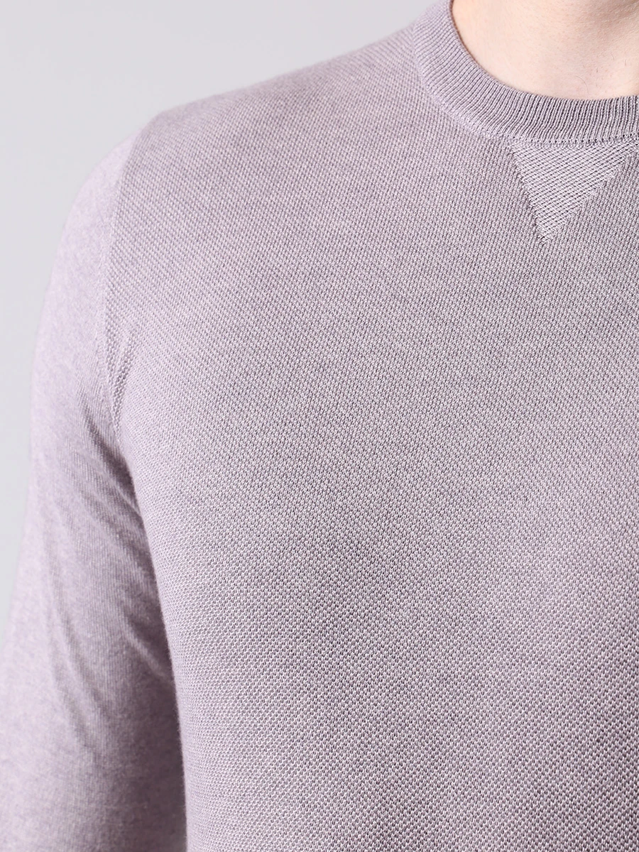 Джемпер базовый FIORONI CASHMERE MK20600A1 Q2 Коричневый  Фото 5