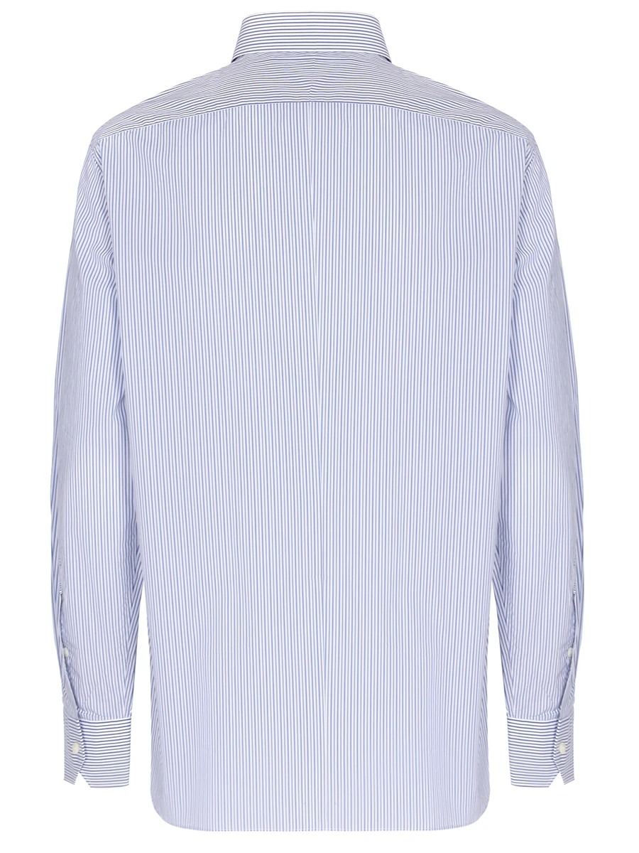 Рубашка Slim Fit в полоску ERMENEGILDO ZEGNA 301612, размер 54, цвет полоска - фото 2
