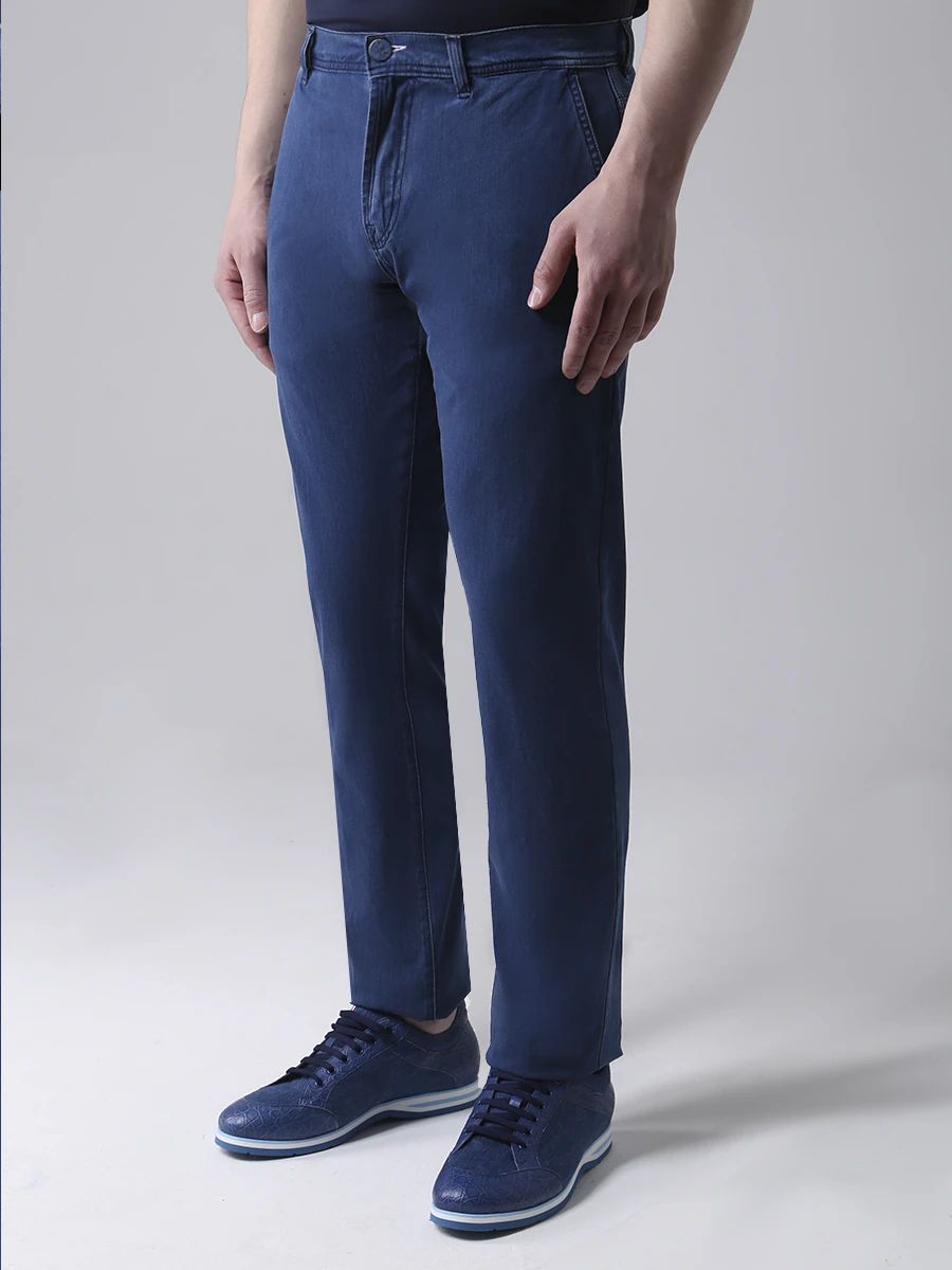 

Джинсы хлопковые tailored fit, Деним, VALERIANO T55 W2,5