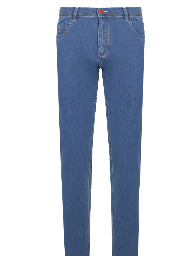 Джинсы хлопковые tailored fit SCISSOR SCRIPTOR