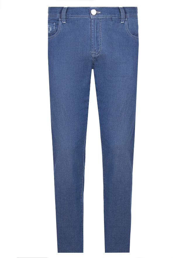 Джинсы хлопковые tailored fit SCISSOR SCRIPTOR