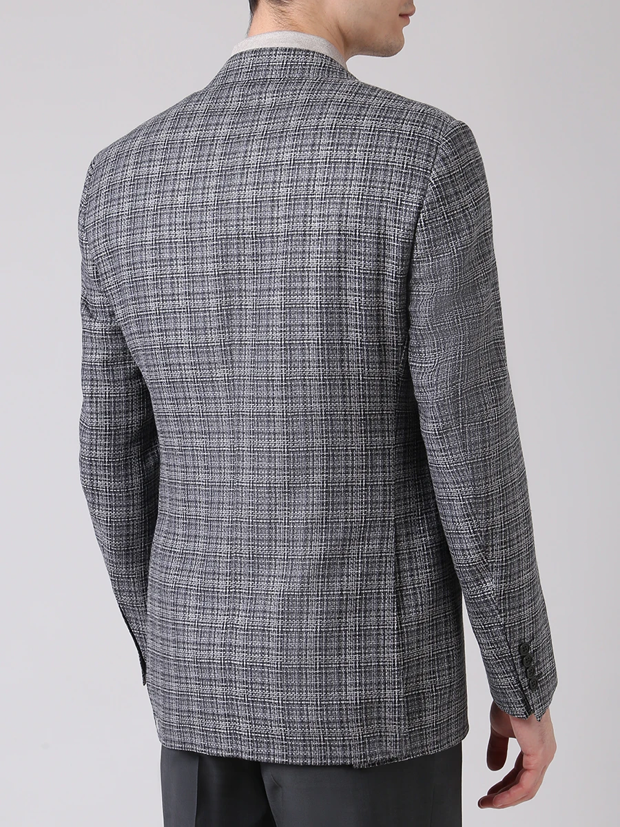 Пиджак классический CANALI CF00303/314/L11280 Клетка  Фото 3
