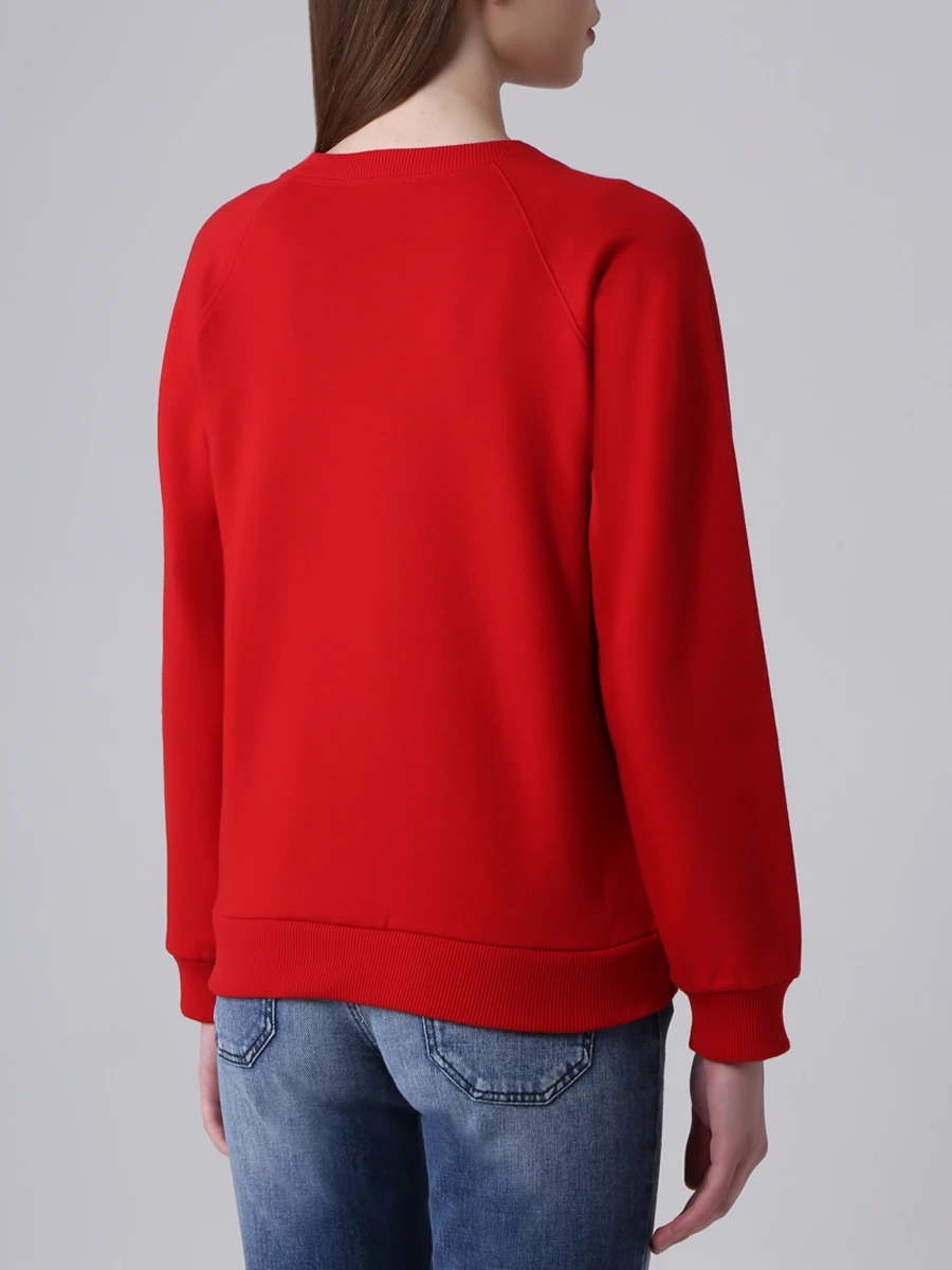 

Толстовка хлопковая с принтом, Красный, 2Y144052Н 27RO