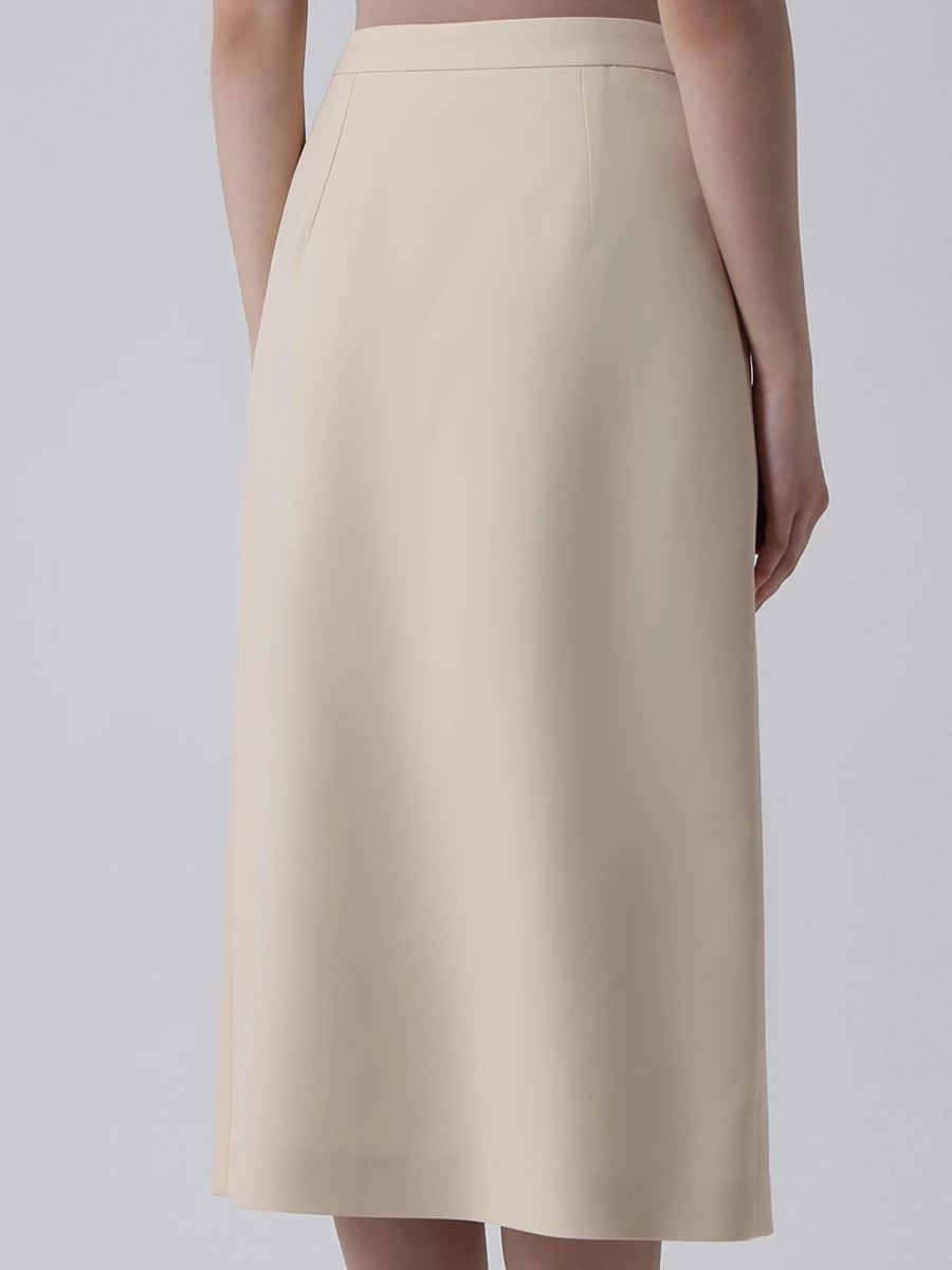 Юбка на пуговицах GUCCI 602272 ZAD88 9205 Кремовый  Фото 3