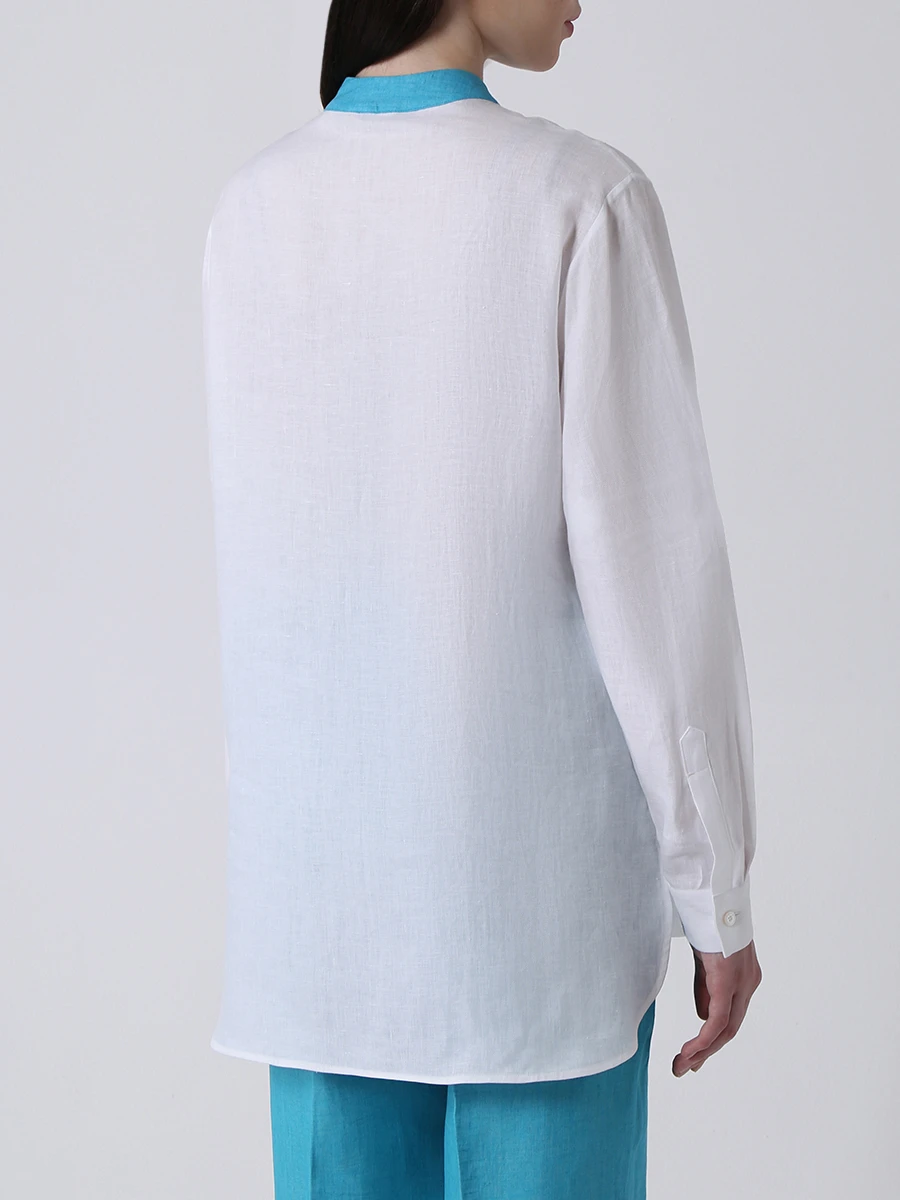 фото Блуза льняная kiton