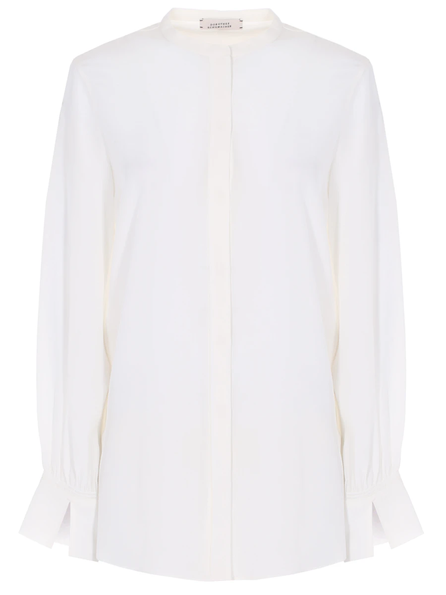 Блуза шелковая DOROTHEE SCHUMACHER 749007, размер 48, цвет кремовый - фото 1