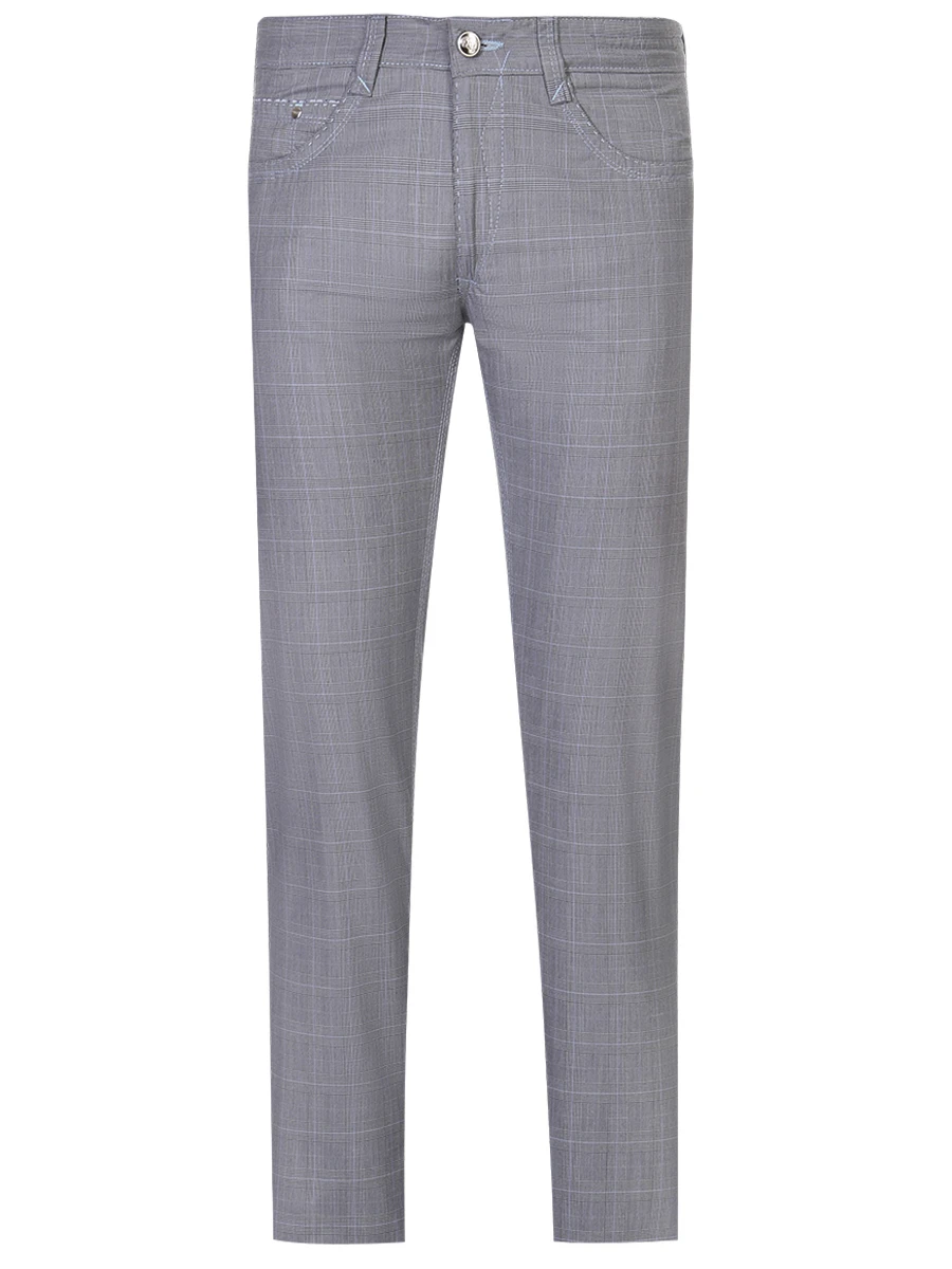 

Джинсы Regular Fit в клетку, Серый, JNS2015-1206/17