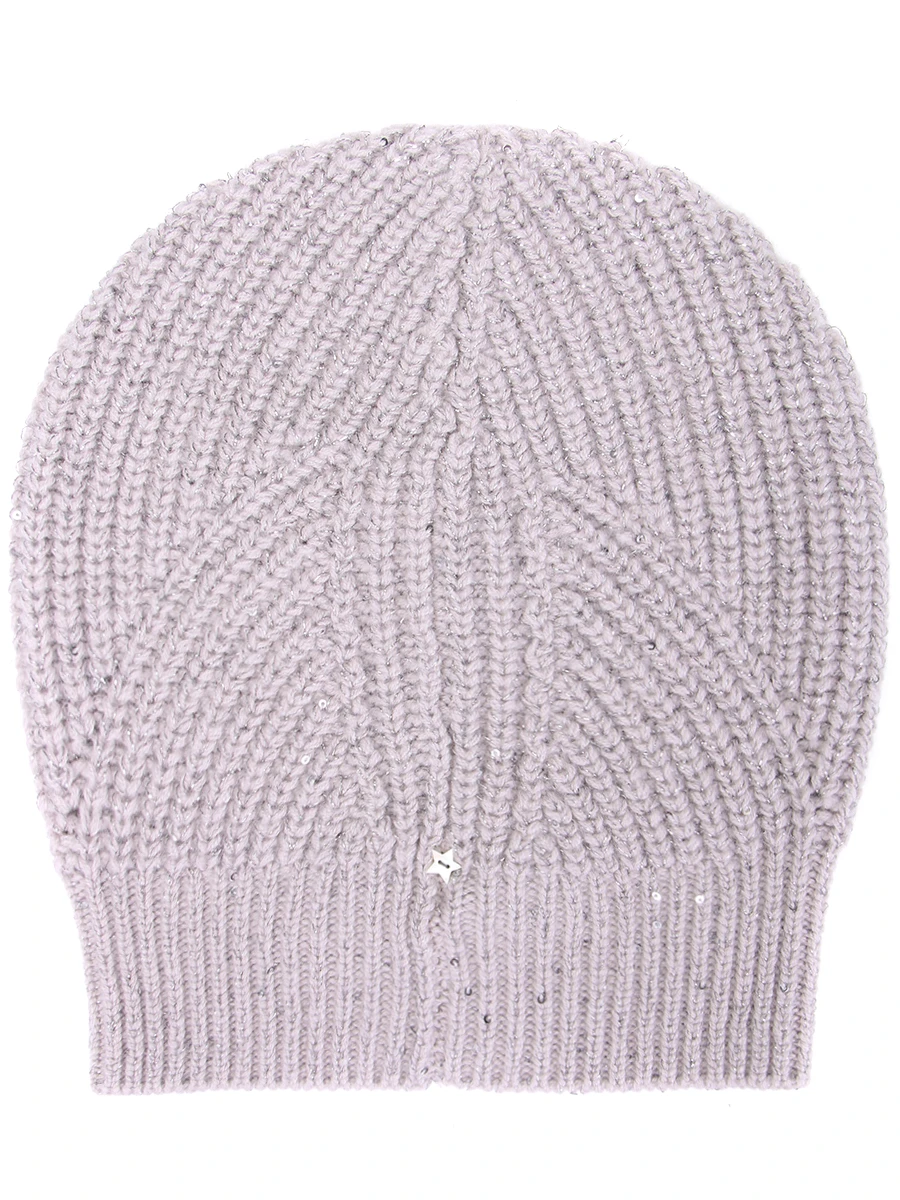 

Шапка вязаная с люрексом, Бежевый, A20131CE009 2048 1291