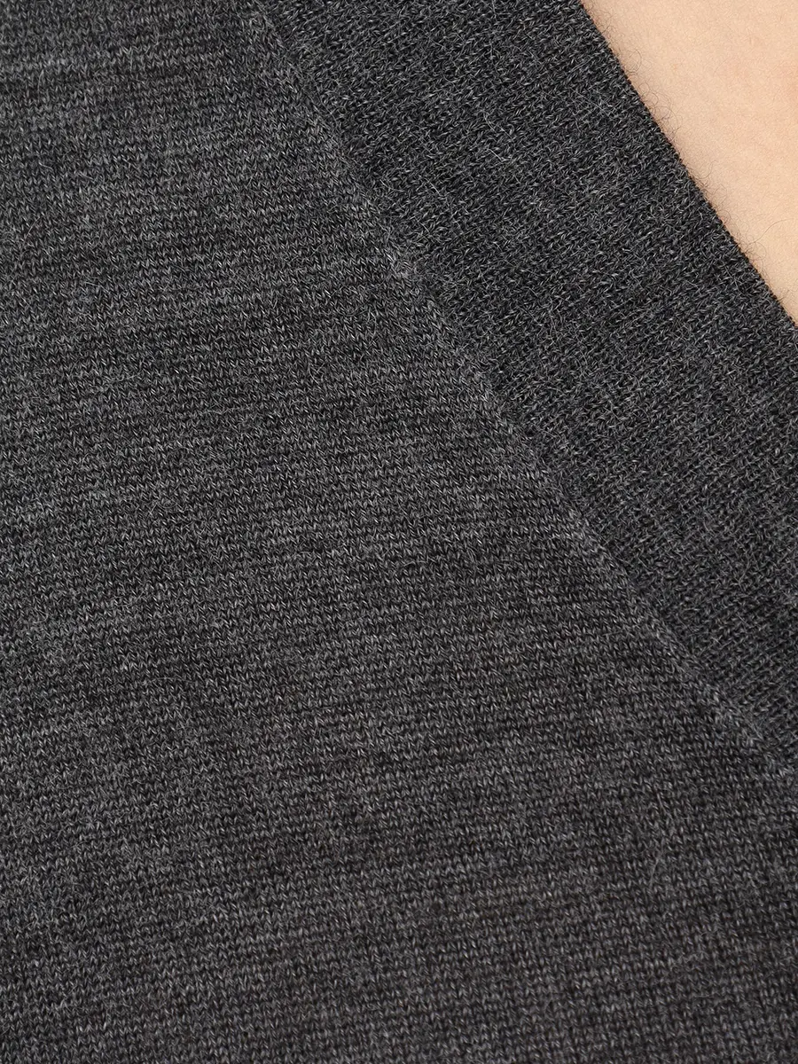 Пуловер из кашемира и шерсти BRUNELLO CUCINELLI 13807712 Серый Серый  Фото 6