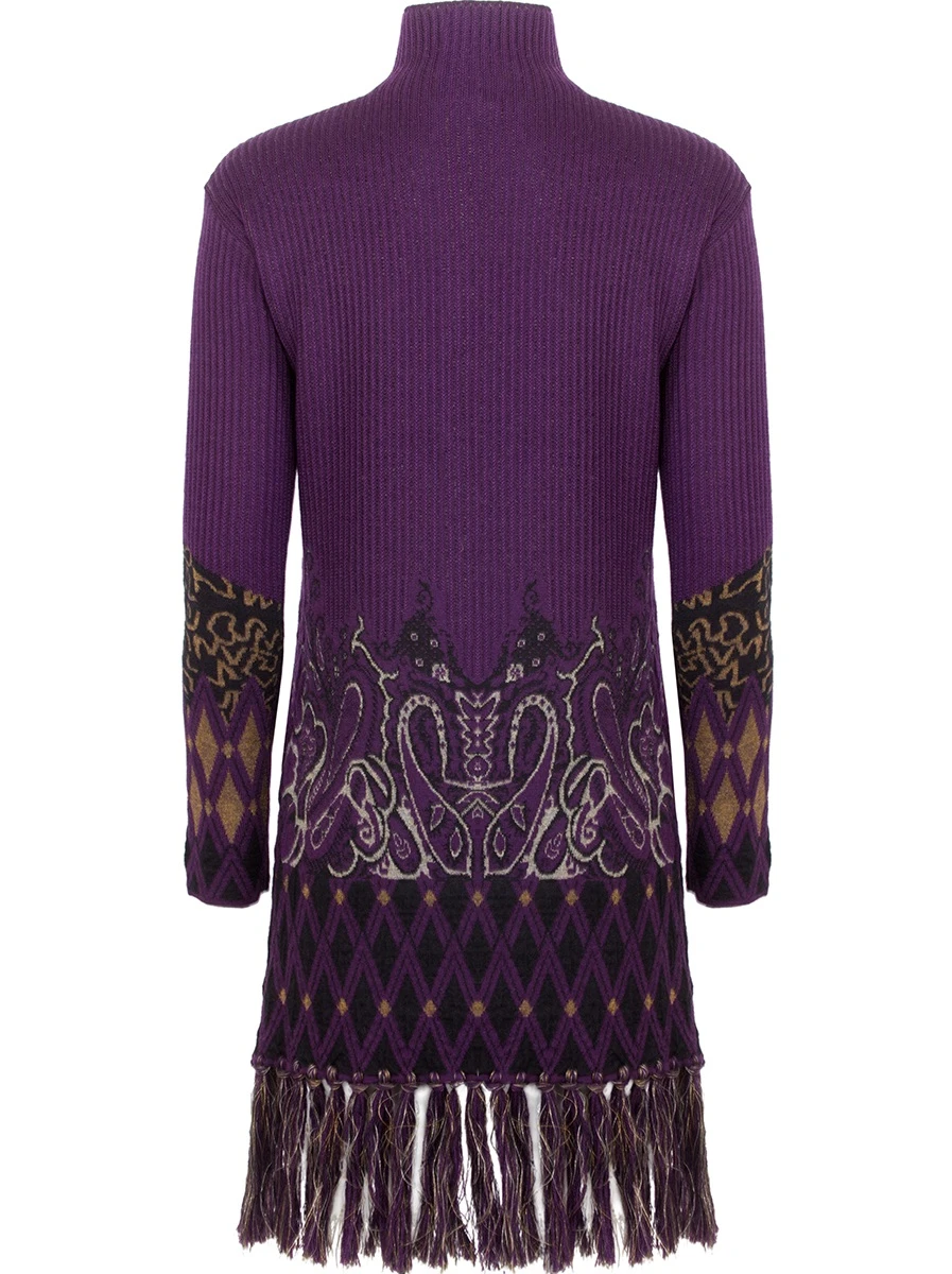 Платье-свитер ETRO 18762/9449/ Фиолетовый Фиолетовый  Фото 4