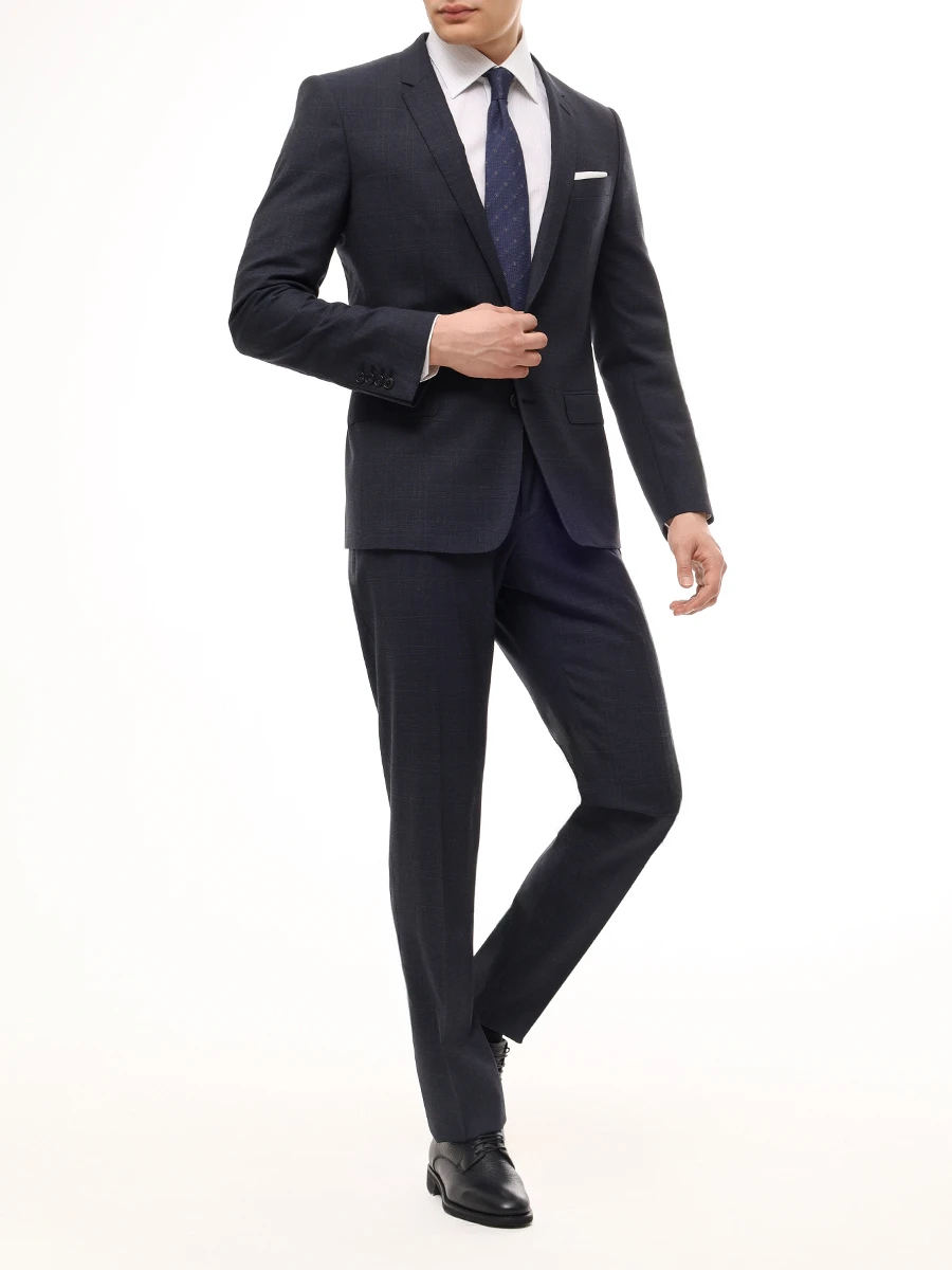 Костюм шерстяной DOLCE & GABBANA g1pbct/fqbax Серый  Фото 2