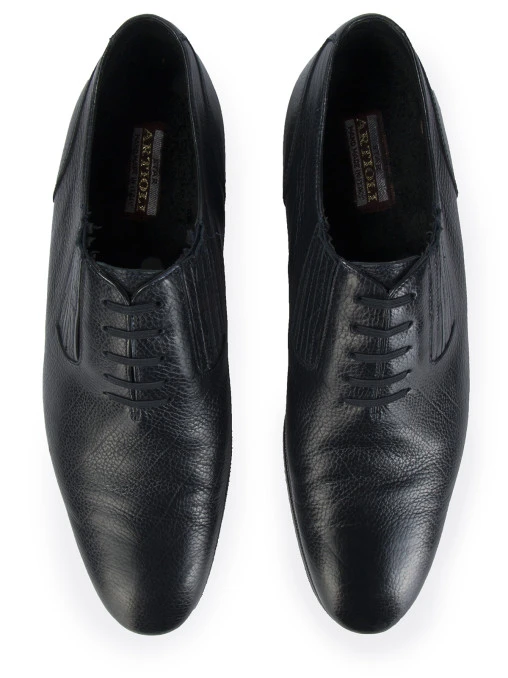 Кожаные туфли-оксфорды ARTIOLI 06P001/89H/син Синий  Фото 2