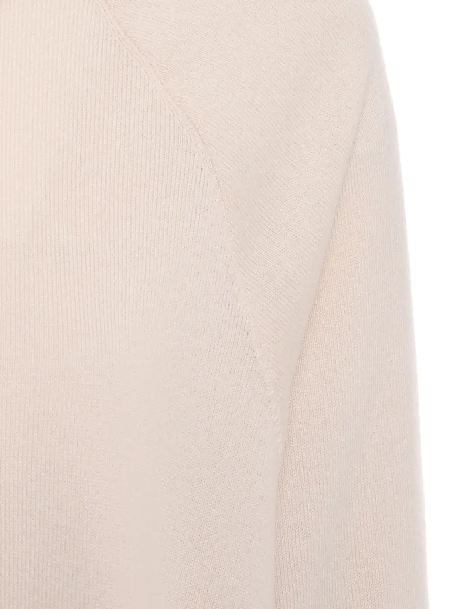 Олимпийка кашемировая BRUNELLO CUCINELLI M12159106 Бежевый  Фото 3