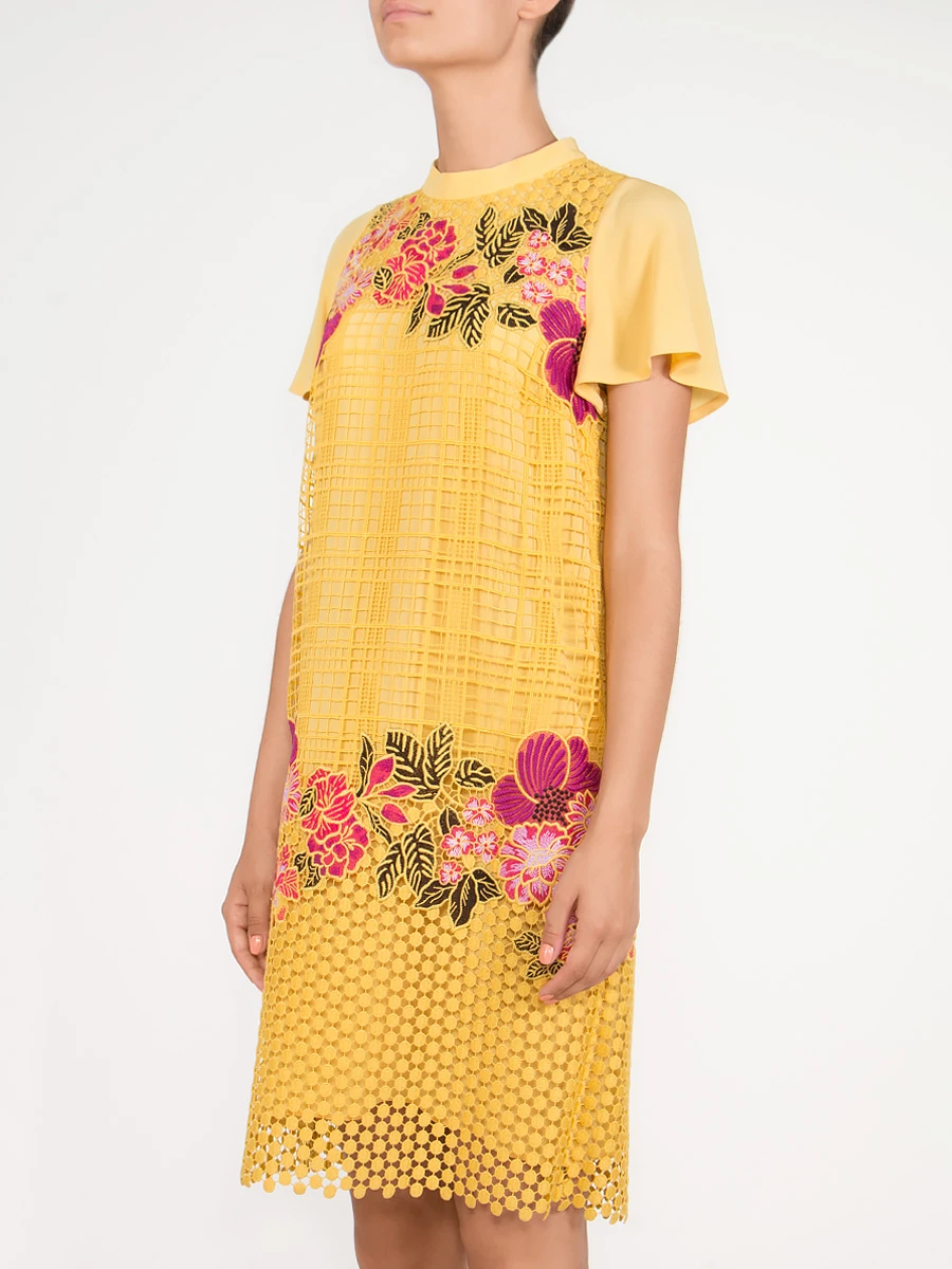 Хлопковое платье ETRO 18732/9501/желт Желтый  Фото 4
