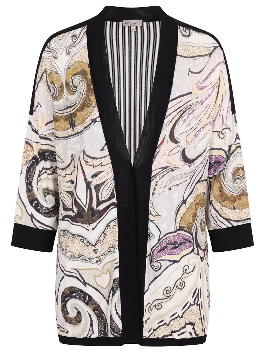 Кардиган с принтом ETRO 15753/9644/мультиколор Мультиколор 